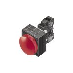 3SB3244-6AA20-0CC0 Siemens 22mm red plastic round complete indicator light